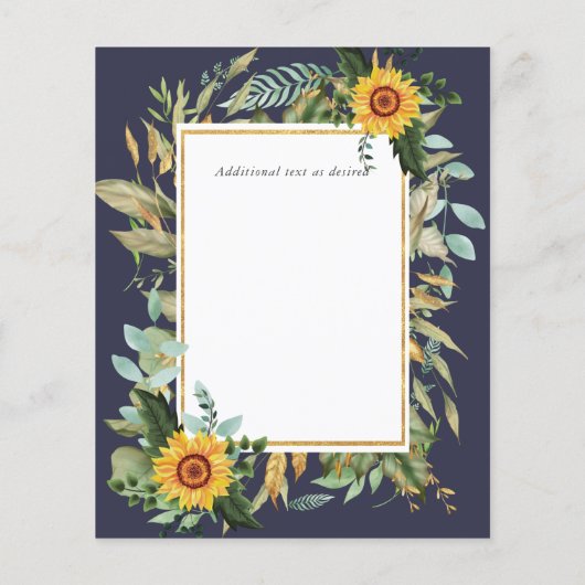 Blush Pink Floral Greenery Boho Wedding (Rückseite)