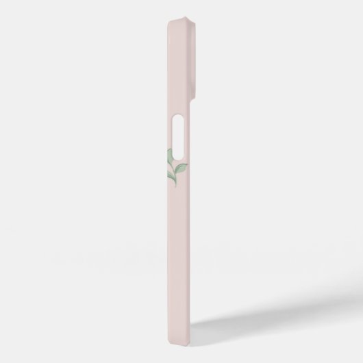 Blush Pink Floral Muster I Telefongehäuse Case-Mate iPhone Hülle (Rückseite / Rechts)