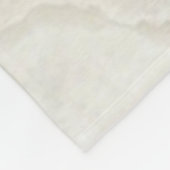 Blush Pink Floral Pumpkin Name Girls Room Fleecedecke (Ecke)