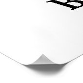 Blush Pink Florals Botanisches Brautparty Willkomm Poster (Ecke)