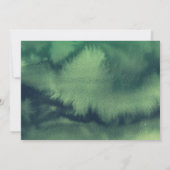 Blush Pink Florals Typografie Kinderdusche Einladung (Rückseite)