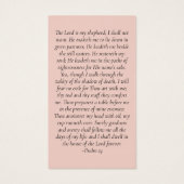 Blush Pink Forever in unserer Herz-Gedenkkarte (Rückseite)