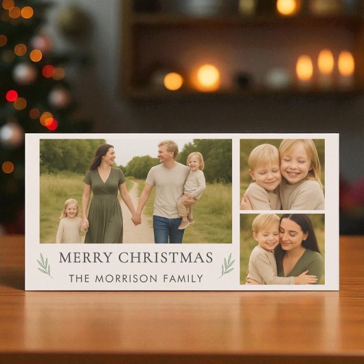 Blush Pink Frohe Weihnachten 3 Foto Botanisch