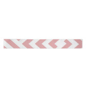 Blush Pink Geometric Satinband (Vorderseite)