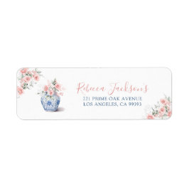 Blush Pink Ginger Jar Chinoiserie Dusche Adresse