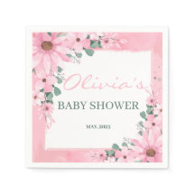 Blush Pink Girl in Blüte Kinderdusche
