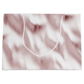 Blush Pink Glam Birthday Große Geschenktüte (Vorderseite)