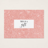 Blush Pink Glitter Makeup (Vorderseite)