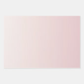 Blush Pink Glitz Glitzer Sparkasse Geschenkpapier Set (Vorderseite 2)
