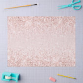Blush Pink Glitz Glitzer Sparkasse Seidenpapier (Basteln)