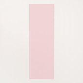 Blush Pink Glitzer Sloth Personalisiert Yogamatte (Rückseite)