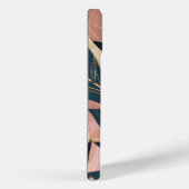 Blush Pink Gold Boho Trendy Blätter Collection Case-Mate iPhone Hülle (Rückseite / Rechts)