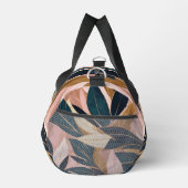 Blush Pink Gold Boho Trendy Blätter Collection Duffle Bag (Rechts)