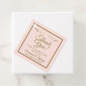 Blush Pink & Gold Einfache Elegante Hochzeit Viele Geschenkanhänger (Beispiel)