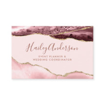 Blush Pink & Gold Glitzer Aquarellfarbe Gilde Agat