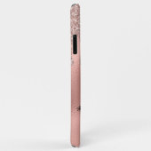 Blush Pink Gold Lashes Case-Mate iPhone Hülle (Hinten/Rechts)