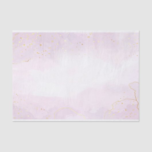 Blush Pink Gold Marmor Moderne, stilvolle Einricht Seidenpapier (Vorderseite)