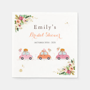 Blush Pink & Gold Pumpkin Drive by Brautparty Serviette