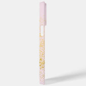 Blush Pink Gold Sparkone Case-Mate iPhone Hülle (Rückseite / Rechts)
