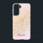 Blush Pink Gold Sparkone Samsung Galaxy Hülle<br><div class="desc">Das Samsung SGH-E900 ist ein neues Mobiltelefon, mit dem sich die Samsung SGH-E200 in einem eleganten Design präsentieren kann. Es bietet nicht nur ein auffälliges und stilvolles Aussehen, sondern bietet auch einen personalisierten Schutz mit seinem individuellen Namen und seiner Erstausstattung. Mit diesem Gehäuse können Sie Ihr Gerät leicht von der...</div>
