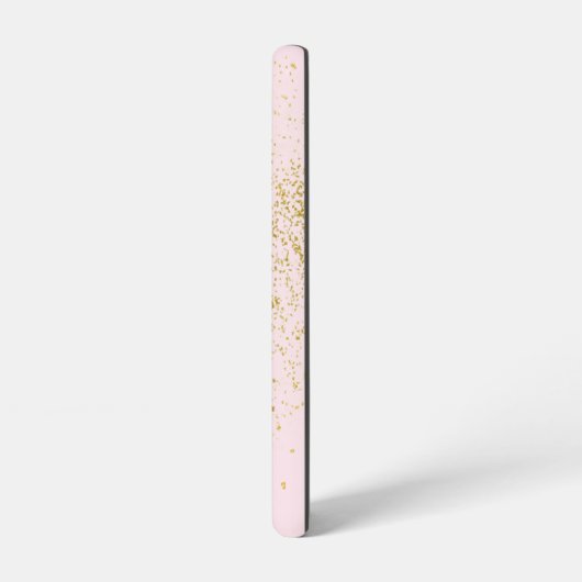 Blush Pink Gold Sparkone Samsung Galaxy Hülle (Linke Seite)