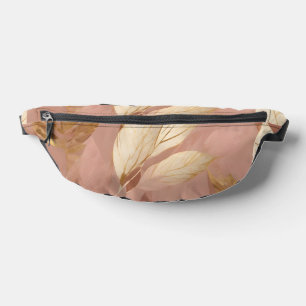 Blush Pink Gold Trendy Boho Blätter Collection Bauchtasche