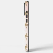 Blush Pink Gold Tropical Palm Trees Case-Mate iPhone Hülle (Rückseite / Links)