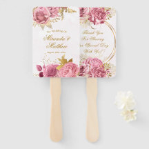 Blush Pink Gold Watercolor Peony Wedding Vielen Da