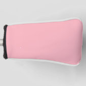 Blush Pink Golf Head Cover - Stilvoller Schutz Headcover (Vorderseite)