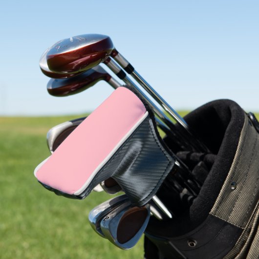 Blush Pink Golf Head Cover - Stilvoller Schutz Headcover (In Situ)