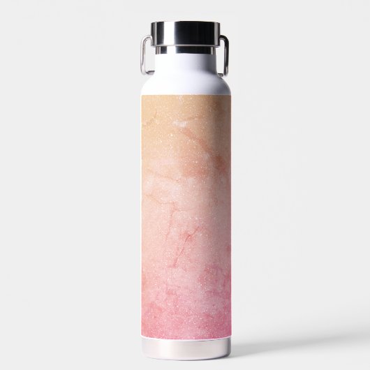 Blush Pink Gradient Sparkttle Trinkflasche (Vorne)