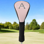 Blush Pink Grau Modernes Script Girly Monogram Nam Golf Headcover<br><div class="desc">Blush Pink und Gray Simple Script Monogram Name Golf Driver Cover. Das macht den perfekten 16 Geburtstag,  Hochzeit,  Brautparty,  Jubiläum,  Babydusche oder Junggeselinnen-Abschied Geschenk für jemanden,  der Lieben glamourösen Luxus und schicke Stile.</div>
