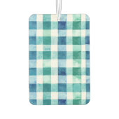 Blush Pink Green Glitter Stripes Christmas   Autolufterfrischer (Rückseite)