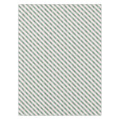 Blush Pink Green Glitter Stripes Christmas   Tischdecke (Vorderseite)
