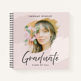 Blush Pink Hinzufügen eines benutzerdefinierten Ab Notizblock