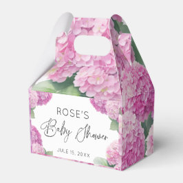Blush Pink Hydrangea Die Girl Baby Dusche Geschenkschachtel