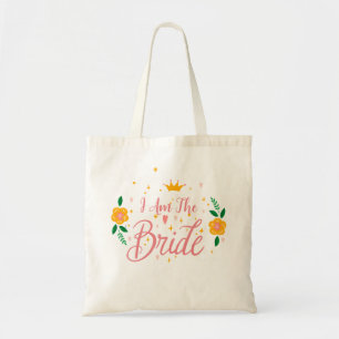 Blush Pink I Be Bride Bachelorette Group Party Tragetasche