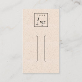 Blush Pink Keramik Textur Button Display Logo Visitenkarte