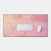 Blush Pink Large Mouse Pad - Benutzerdefinierte Sc Schreibtischunterlage (Tastatur & Maus)