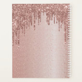 Blush Pink Lashes Planer (Rückseite)