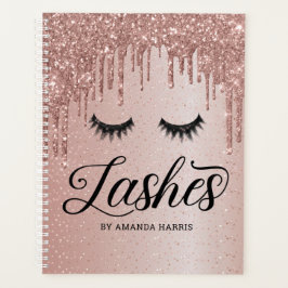 Blush Pink Lashes Planer