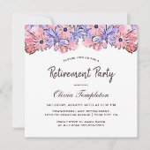 Blush Pink Lavendel Party für die Blumenruhestätte Einladung (Vorderseite)