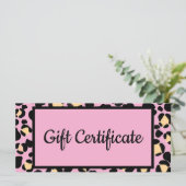 Blush Pink Leopard Lash Schönheitsgeschenk (Stehend Vorderseite)