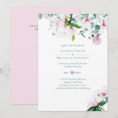 Blush Pink Magnolia Wedding (Vorne/Hinten)