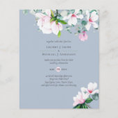 Blush Pink Magnolia Wedding Flyer (Vorne)