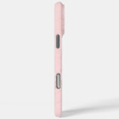 Blush Pink Marble Glam Signatur Case-Mate iPhone Hülle (Rückseite / Rechts)
