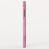 Blush Pink Mermaid Scales Muster Case-Mate iPhone Hülle (Hinten/Rechts)