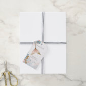 Blush Pink Mermaid Schwanz Babydusche Geschenkanhänger (Mit Garn)