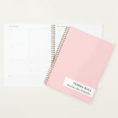 Blush Pink Minimalist 2026 Design Planer (Anzeige)