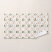 Blush Pink Mint Green Butterflies  Badhandtuch Set (Handtuch)